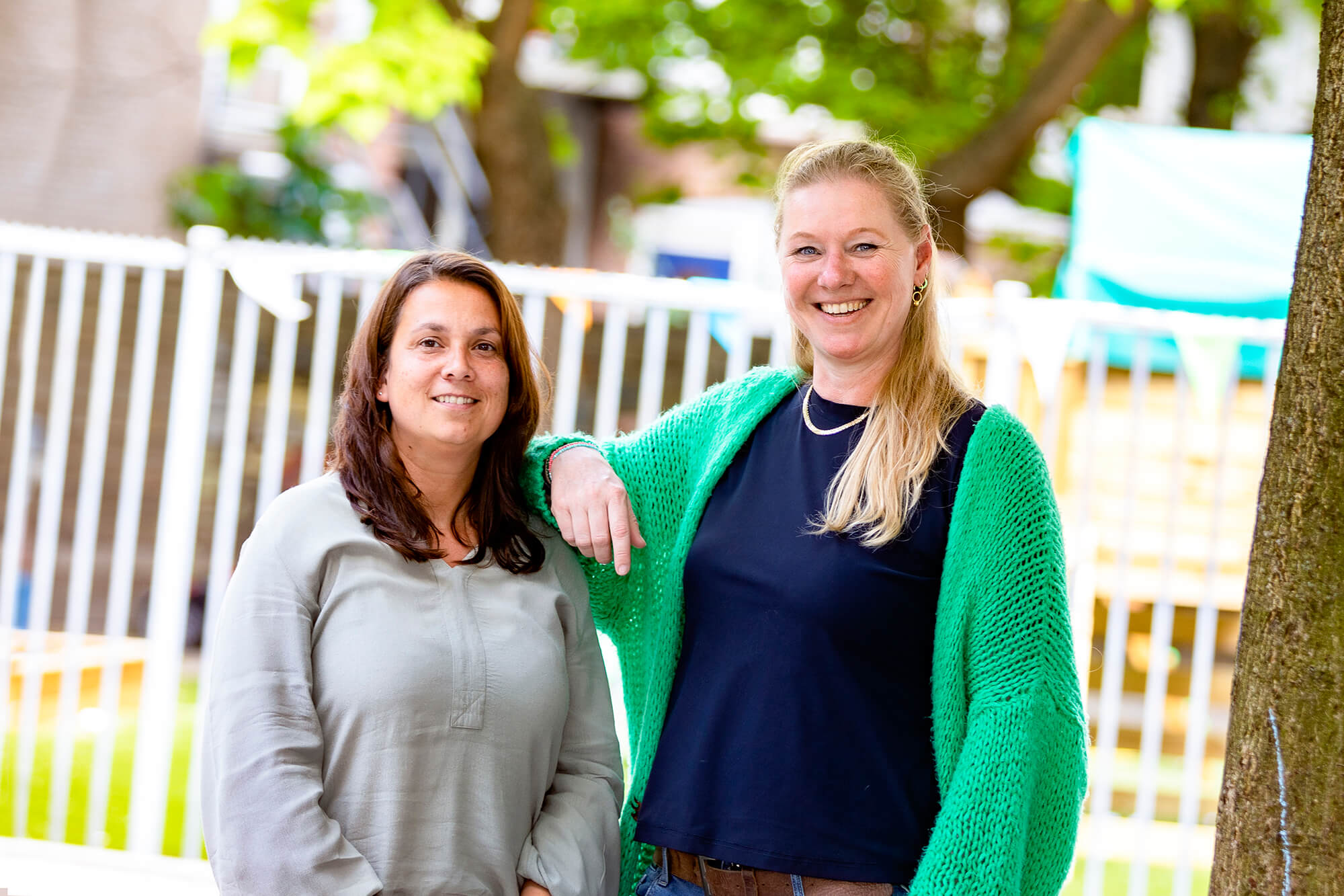 Eveline Millenaar en Mireille Sierkstra, Directie, Mariaschool Rotterdam